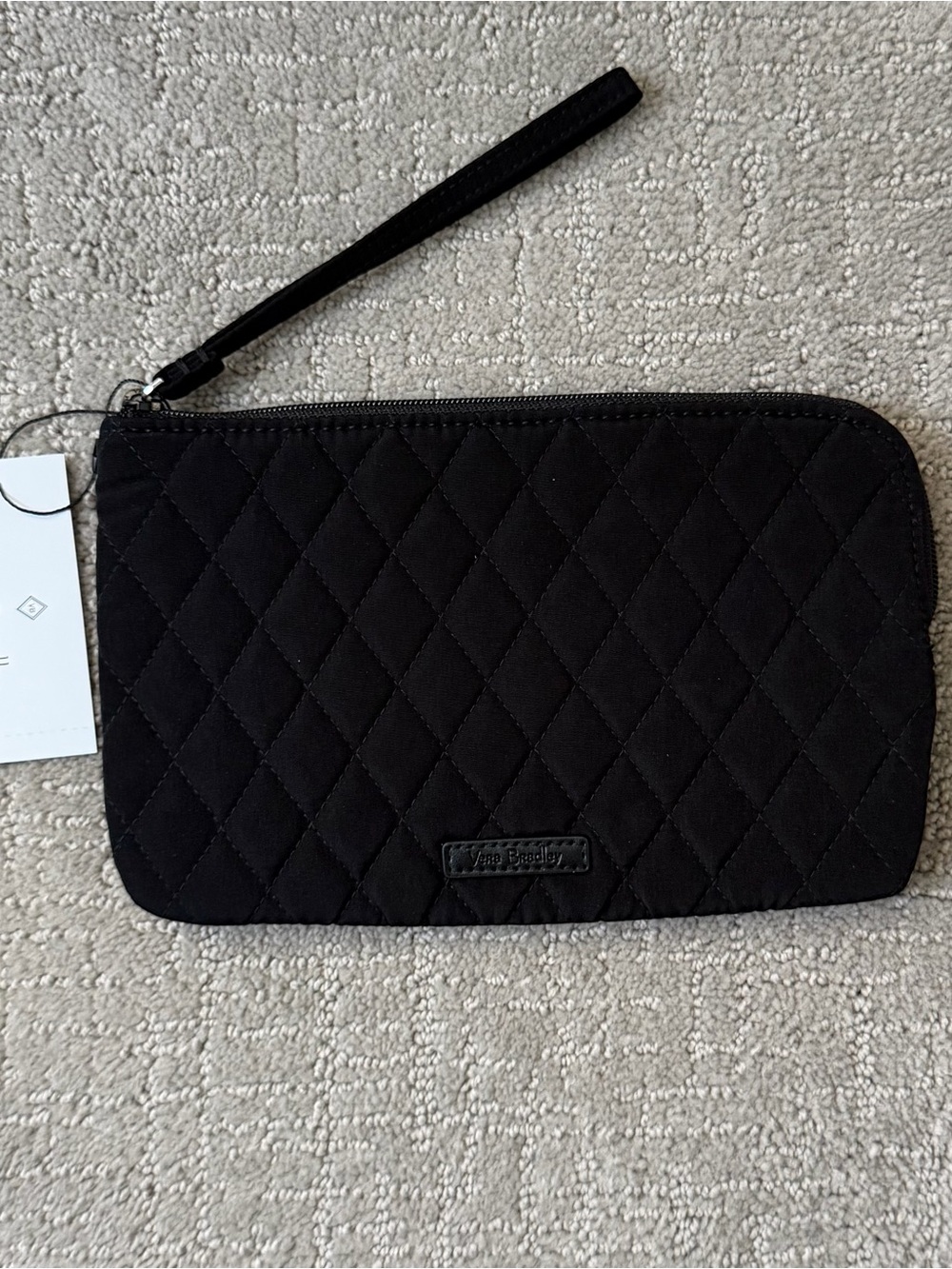 NWT - Vera Bradley RFID All-Day Simple Wristlet Wallet - Classic Black